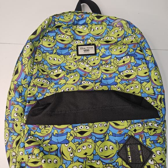 Vans Toy Story Backpack Bookbag Aliens Hidden Buzz Lightyear Disney Pixar - Picture 3 of 13